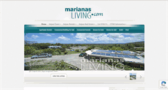 Desktop Screenshot of marianasliving.com